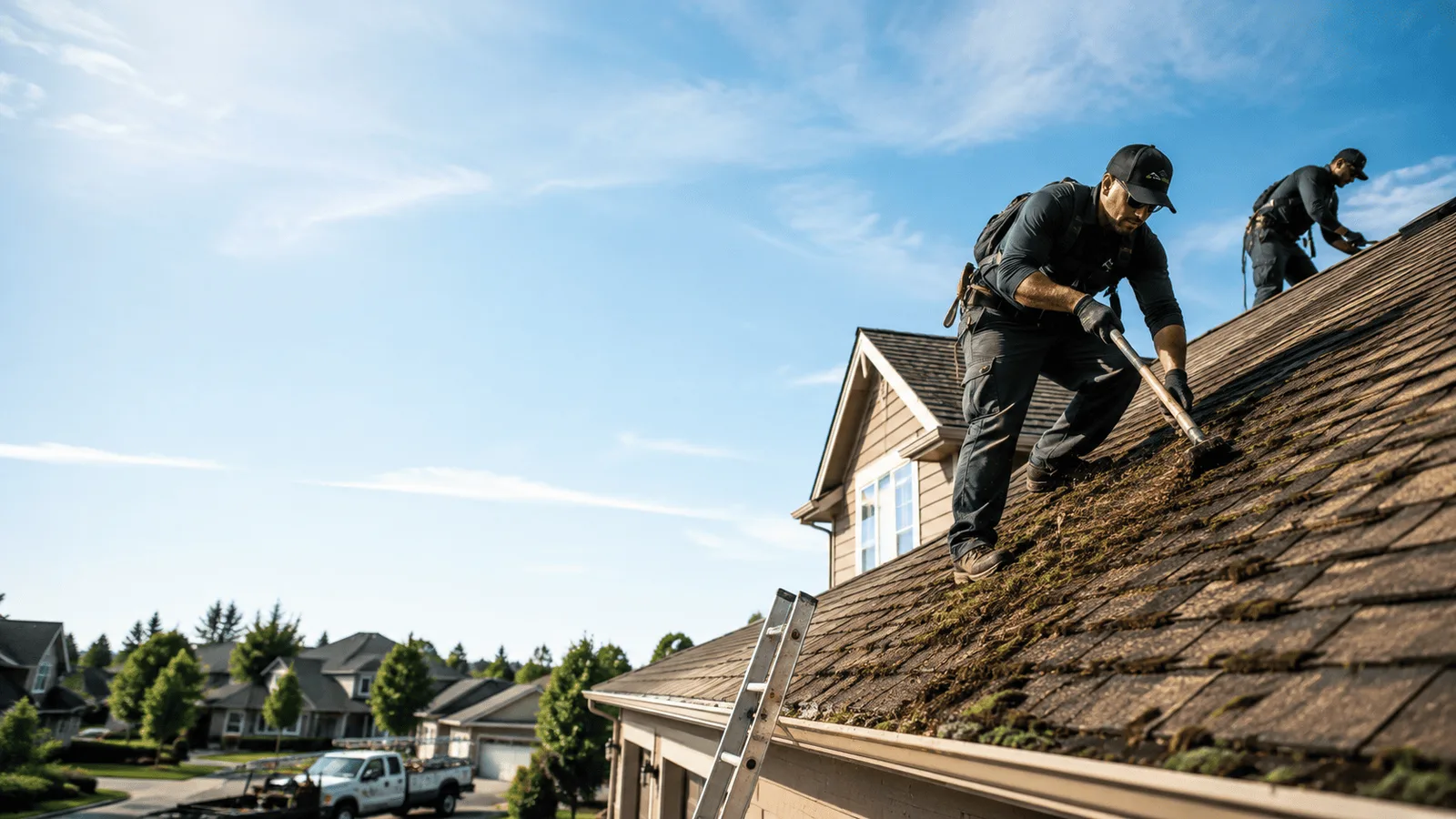 Roof Moss Removal in Marvell, AR near me